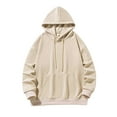thumbnail image 1 of Vedolay Clothes for Men 2023 Tie Dye Pullover Hoodie for Men Hooded Sweatshirt Beige,L, 1 of 4