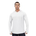 thumbnail image 1 of Vedolay Clothes for Men Casual Crewneck Solid Color Sweatshirt White,3XL, 1 of 4