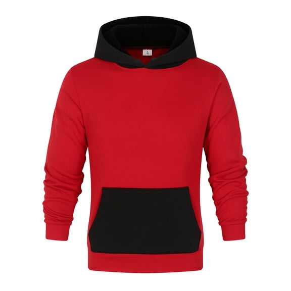 Vedolay Clothes for Men Winter Fashion Autumn Long Sleeve Loose Hooded Coat C,L