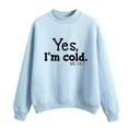 thumbnail image 1 of Vedolay Clothes for Women 2023 Casual Crewneck Tie Dye Sweatshirt Blue,2XL, 1 of 4