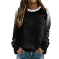 thumbnail image 1 of Vedolay Clothes for Women Casual Oversized Loose Fit V-Neck Long Sleeves Pullover Sweatshirts Tunic Gray,2XL, 1 of 5