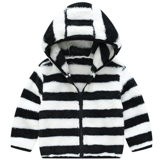 Vedolay Coat for Boys Warm Girls Outdoor Windproof Baby Coat Black,110