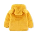 thumbnail image 1 of Vedolay Coat for Girls Girl Sequin Jacket Zipper Outwear Kid's Long Sleeve Coats,Yellow 3-4 Years, 1 of 5
