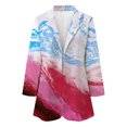 thumbnail image 1 of Vedolay Coat for Women Suit Jackets for Women Plus Size Casual Long Sleeve Open Front Cardigan Work Office Blazer Jacket,Red S, 1 of 4