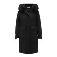 thumbnail image 1 of Vedolay Coat for Women Winter Autumn Long Sleeve Loose Hooded Coat Cardigan Coat Black,M, 1 of 4