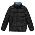 thumbnail image 1 of Vedolay Coat for Women Winter Open Front Work Winter Jacket Coat Black,2XL, 1 of 4