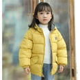 thumbnail image 1 of Vedolay Coats Baby Boys Chic Open Front Jackets Long Sleeve Winter Zippered Coat,Yellow 12-18 Months, 1 of 4