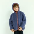 thumbnail image 1 of Vedolay Coats Boys Fall Lightweight Colorblock Jacket for Toddler & Kids,Blue 7-8 Years, 1 of 3