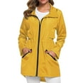 thumbnail image 1 of Vedolay Coats Casual Jackets for Womens Autumn Coats Solid Color Long Sleeve Casual Jacket Outerwear,Yellow XL, 1 of 4