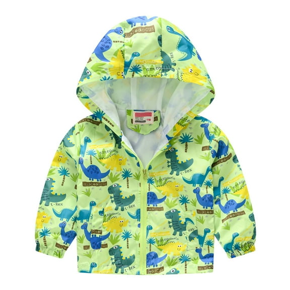 Vedolay Coats for Boys Warm Winter Outwear Jacket Tops Green I,90