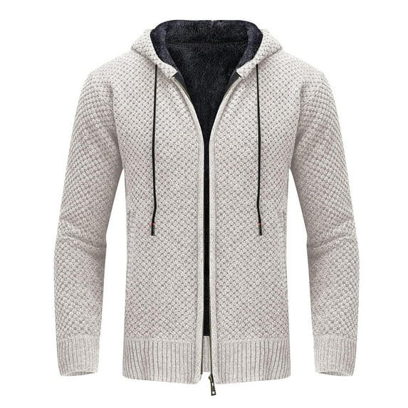 Vedolay Coats for Men Fall Coat Jacket Coat Open Front Cardigan 2023 Beige,XL