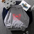 thumbnail image 1 of Vedolay Comfort Sweatshirts Hoodies for Women Half Zip Crop Sweatshirt Workout Hoodie High Neck Long Sleeve Clothes,Gray 3XL, 1 of 3