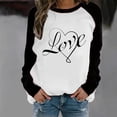 thumbnail image 1 of Vedolay Comfort Sweatshirts Womens Oversized Crewneck Sweatshirts Pullover Long Sleeve Cute Clothes,Black M, 1 of 5