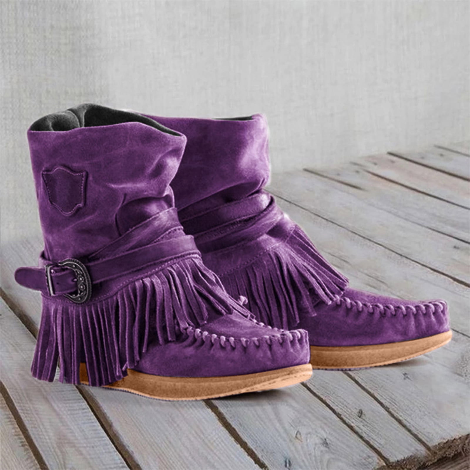 Cowgirl boots with purple online