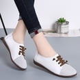 thumbnail image 1 of Vedolay Cute Casual Shoes Lightweight Shoes for Women Casual Slip On Deck Shoes,White 7.5, 1 of 5