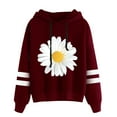 thumbnail image 1 of Vedolay Cute Sweatshirts Hoodies for Women Casual Half Zip Pullover Sweatshirt Long Sleeve Knit Tunic Pullover Tops, XL, 1 of 2