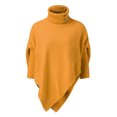 thumbnail image 1 of Vedolay Cute Tops for Women V Neck Long Sleeve Color Block Striped Casual Cable Knit Pullover Sweater,Yellow One Size, 1 of 4