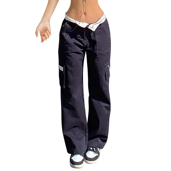 Vedolay Denim Pants Casual Mid Rise Fashion Jeans with Pockets Blue,M