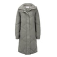 thumbnail image 1 of Vedolay Fall Clothes for Women 2023 Winter Warm Loose Plush Zip Hooded Jacket Coat Grey,S, 1 of 4