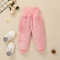 thumbnail image 1 of Vedolay Fall Outfits for Girl Girls' 2 Pieces Print Round Neck Long Sleeve Tee and Waist Pants Set,Pink 9-12M, 1 of 5