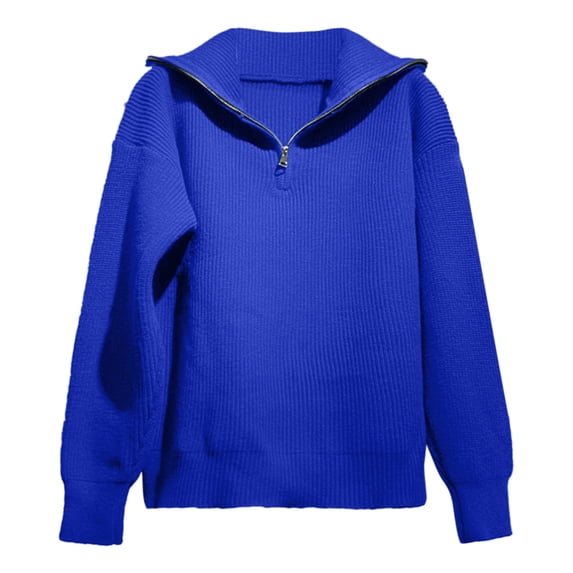 Vedolay Fall Sweaters Women's 2023 Lantern Long Sleeve Crewneck Sweater Casual Solid Color Pullover Tops,BU2 One Size