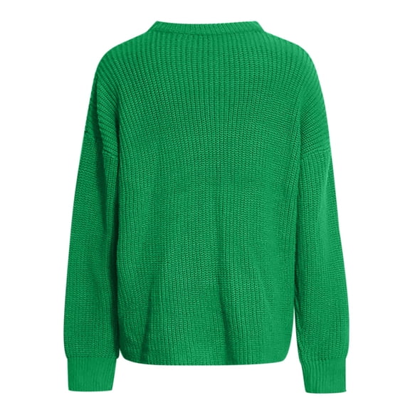 Vedolay Fall Sweaters for Women 2023 Womens Sweaters 2023 Fashion Fall Winter Casual Loose Soft Pullover Tops,GN1 S
