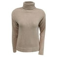 thumbnail image 1 of Vedolay Fall Sweaters for Women Fall Tops 2023 Fashion V Neck Long Sleeve Knitted Casual Sweater,Beige M, 1 of 3