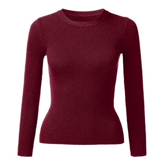 Vedolay Fall Sweaters for Women Sweaters 2023 Fashion Fall Winter Casual Loose Soft Pullover Tops, M