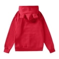 thumbnail image 1 of Vedolay Fall Tops Hoodies for Women 2023 Casual Oversized Hoodies 2023 Fall Winter Pullover Tops with Pockets,Red M, 1 of 5