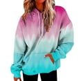 thumbnail image 1 of Vedolay Fall Tops Hoodies for Women Long Sleeve Sweatshirts Crewneck Casual Fit Pullover Hoodie Clothes,Sky Blue L, 1 of 4