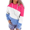 thumbnail image 1 of Vedolay Fall Tops Women's 2023 Casual Sweatshirts Oversized 2023 Fall Winter Pullover Tops with Pockets,Pink S, 1 of 4