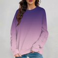 thumbnail image 1 of Vedolay Fall Tops Womens 2023 Crewneck Oversized Pullover Casual Comfy Fall Fashion Hoodies,PP M, 1 of 3