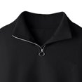 thumbnail image 1 of Vedolay Fall Tops for Women Women Casual Half Zip Sweatshirts Lapel Loose Long Sleeve Pullover 2023 Fall Winter Clothes,Black M, 1 of 4
