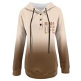 thumbnail image 1 of Vedolay Fall Tops for Women Women's 2023 Casual Half Zip Pullover Sweatshirt Long Sleeve Knit Tunic Pullover Tops,Khaki XXL, 1 of 3