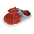 thumbnail image 1 of Vedolay Fuzzy Slippers Women House Slippers for Women Warm Cute Slippers for Indoor Red,41, 1 of 5