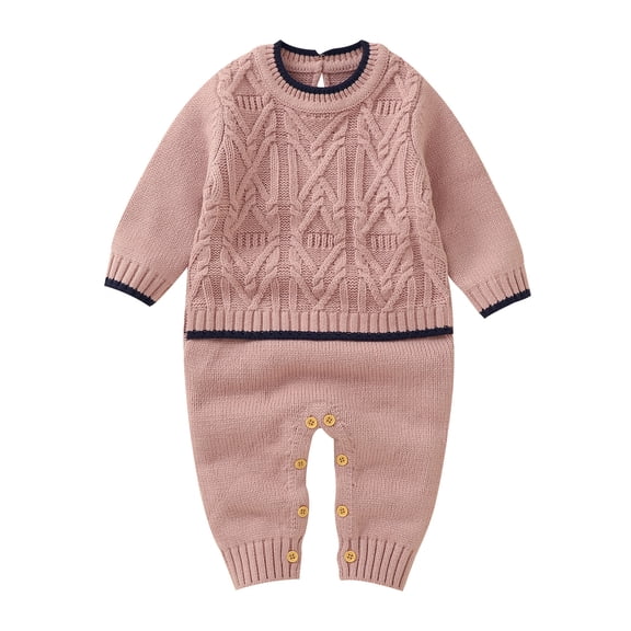 Vedolay Girl Jumpsuits Clothes Romper Jumpsuit Bodysuit Winter Clothes Boys Jumpsuits Pink,74