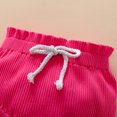 thumbnail image 1 of Vedolay Girl Shorts Sets Summer Summer Toddler Little Girl Clothes Set Halterneck Top with Short Outfit,Hot Pink 6-9 Months, 1 of 4
