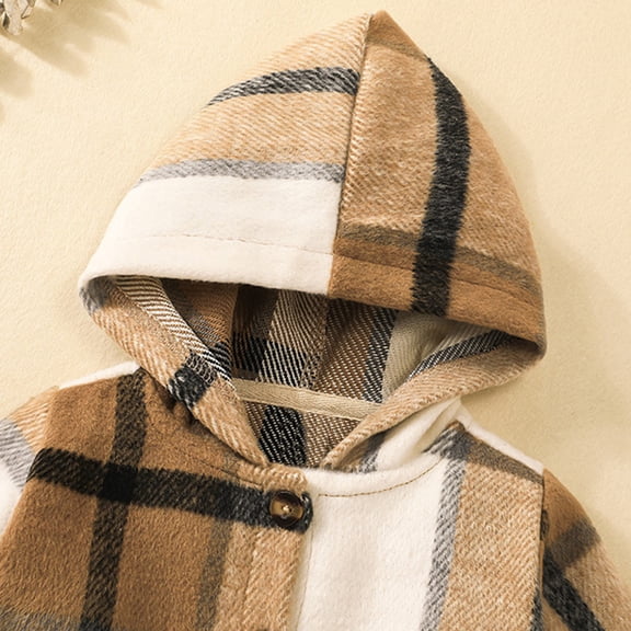 Vedolay Girl's Blazer jackets Girls and Toddlers' Lightweight Print Zip-up Hooded Lined Jacket,A 3-6 Months