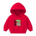 thumbnail image 1 of Vedolay Girl's Cute Hoodies Long Sleeve Casual Lightweight Pullover Sweatshirt,Red 2-3 Years, 1 of 4