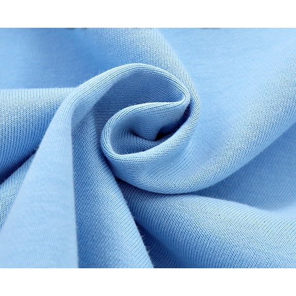 Vedolay Girl's Fashion Hoodies Girl's Long Sleeve Shirts Ruffle Crewneck Sweatshirts Loose Pullover Tops,Blue 9-10Years