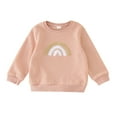 thumbnail image 1 of Vedolay Girls Clothes Sweatshirt Cartoon Print Long Sleeve Boys Pullover Tops Hooded Sweater D,12M, 1 of 4