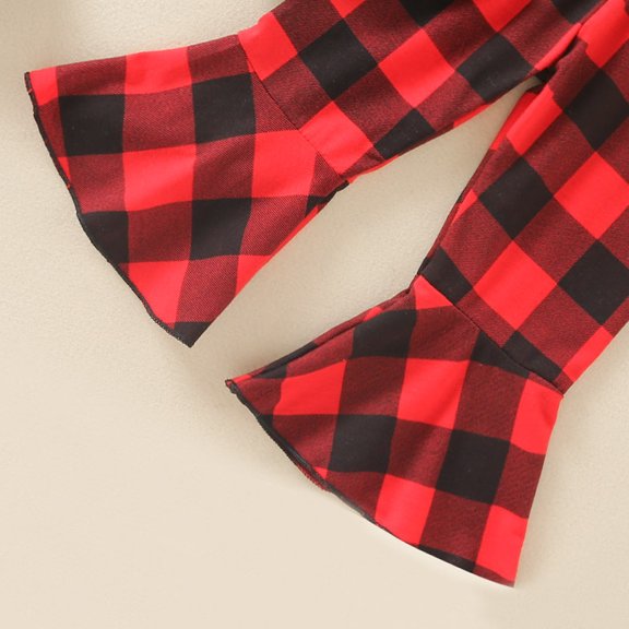 Vedolay Girls Fall Pants Set Girl's Ribbed Knit Button Front Ruffle Cami Top and Pants 2 Piece Fall Outfit,Black 2-3 Years