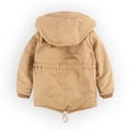 thumbnail image 1 of Vedolay Girls Fall Tops Girl's Outwear Thick Zip Hoodie Kids Girl's for Coat&jacket,Beige 6-7 Years, 1 of 5
