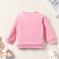 thumbnail image 1 of Vedolay Girls Fall Tops Toddler Girl's Sweatshirt Casual Pullover Sweater Long Sleeve Shirts,Pink 6-12 Months, 1 of 4