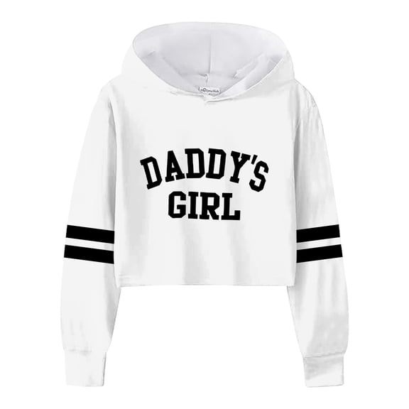 Vedolay Girls Fashion Tops Girls Long Sweatshirts Kids Pullover Tops White,100