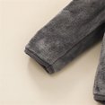 thumbnail image 1 of Vedolay Girls Outfits 2Pcs Fashion Girl Long Sleeve Knitted Crop Top Casual Pants Fall Outfits Set,Gray 9-12M, 1 of 4