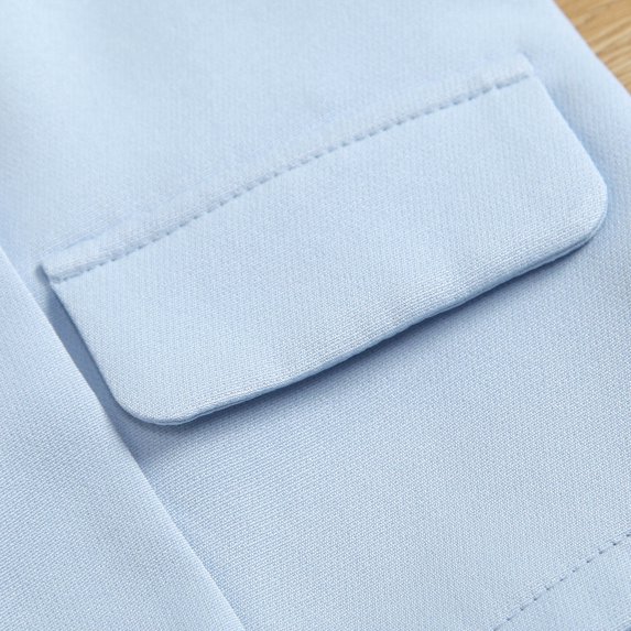 Vedolay Girls Outfits Girls’ T-Shirt and Short Set for Infant, Toddler and Little Kids,Blue 5-6 Years