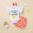 thumbnail image 1 of Vedolay Girls Outfits Girls T-shirt+short-sleeved two-piece sportswear summer short-sleeved clothing suit,Hot Pink 6 Months, 1 of 5
