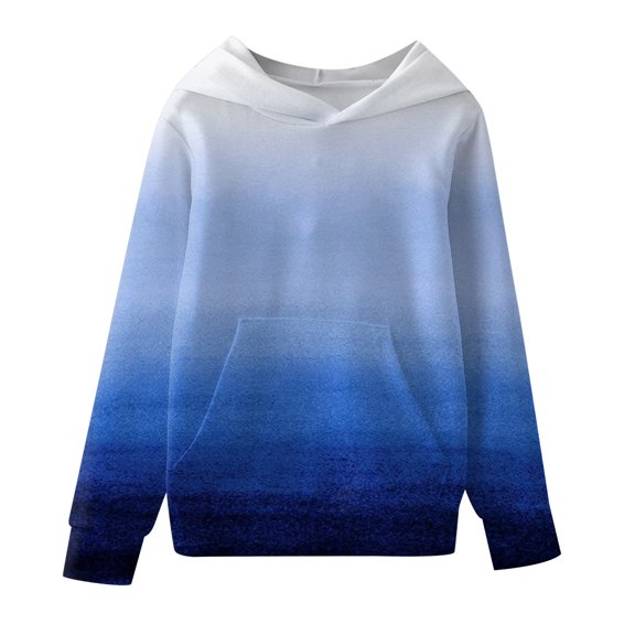 Vedolay Girls Plus Size Tops Girls Fall Clothes Casual Print Long Sleeve Layering Basic Pullover Sweatshirt,Navy 2-3 Years