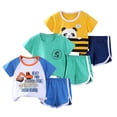 thumbnail image 1 of Vedolay Girls Sets 2 Piece Outfits Girls Summer Sets Casual Clothing 2 Piece Tracksuits Cute Clothes,Green 18-24 Months, 1 of 3